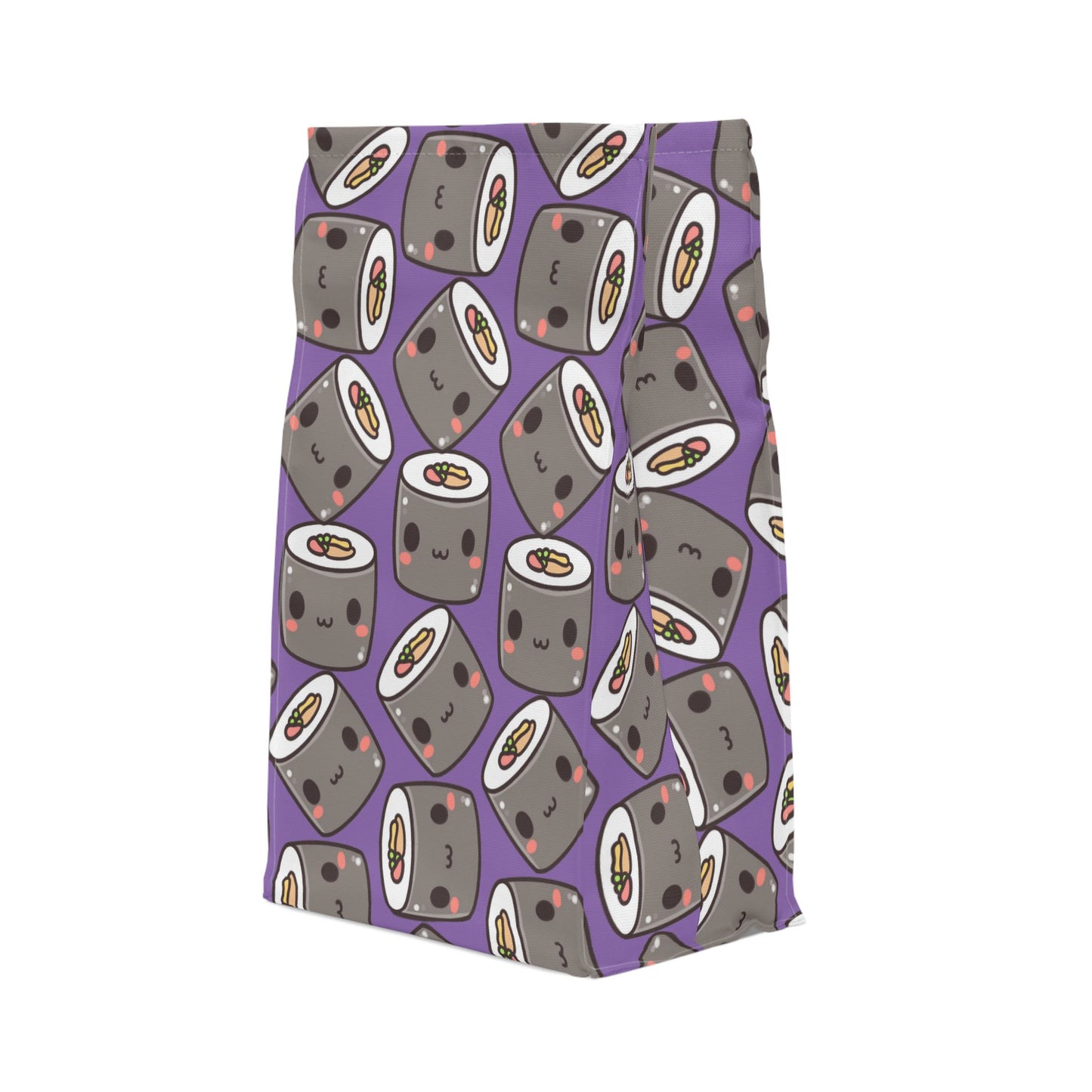 Cute Sushi Print Lunch Bag, Fun Foodie Accessory, Kids Backpack, Bento Bag