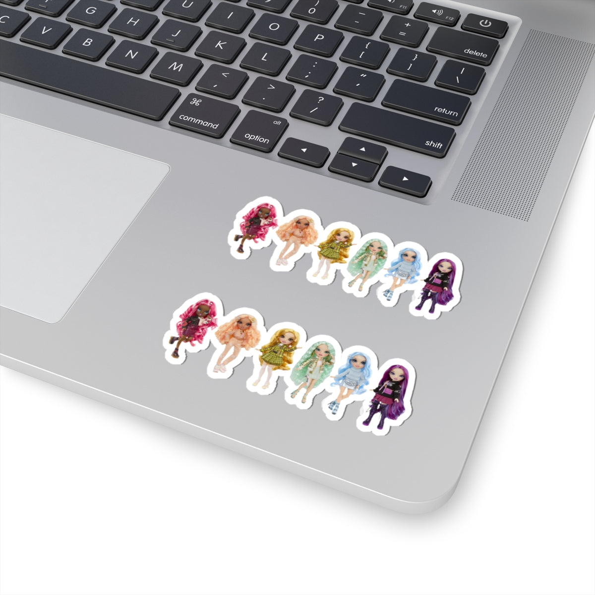 Rainbow High Dolls 2 Pack of Kiss-Cut Stickers | Fun for Laptops & Party Favors