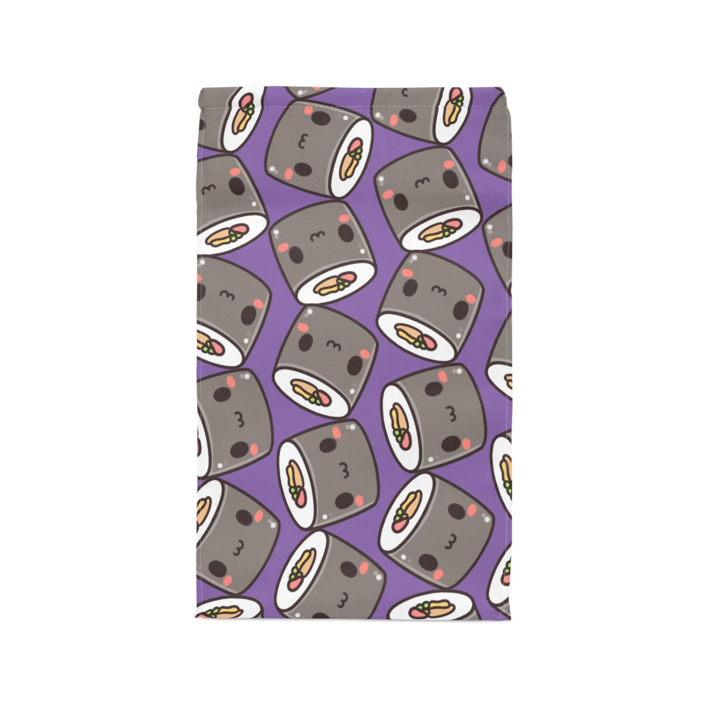 Cute Sushi Print Lunch Bag, Fun Foodie Accessory, Kids Backpack, Bento Bag