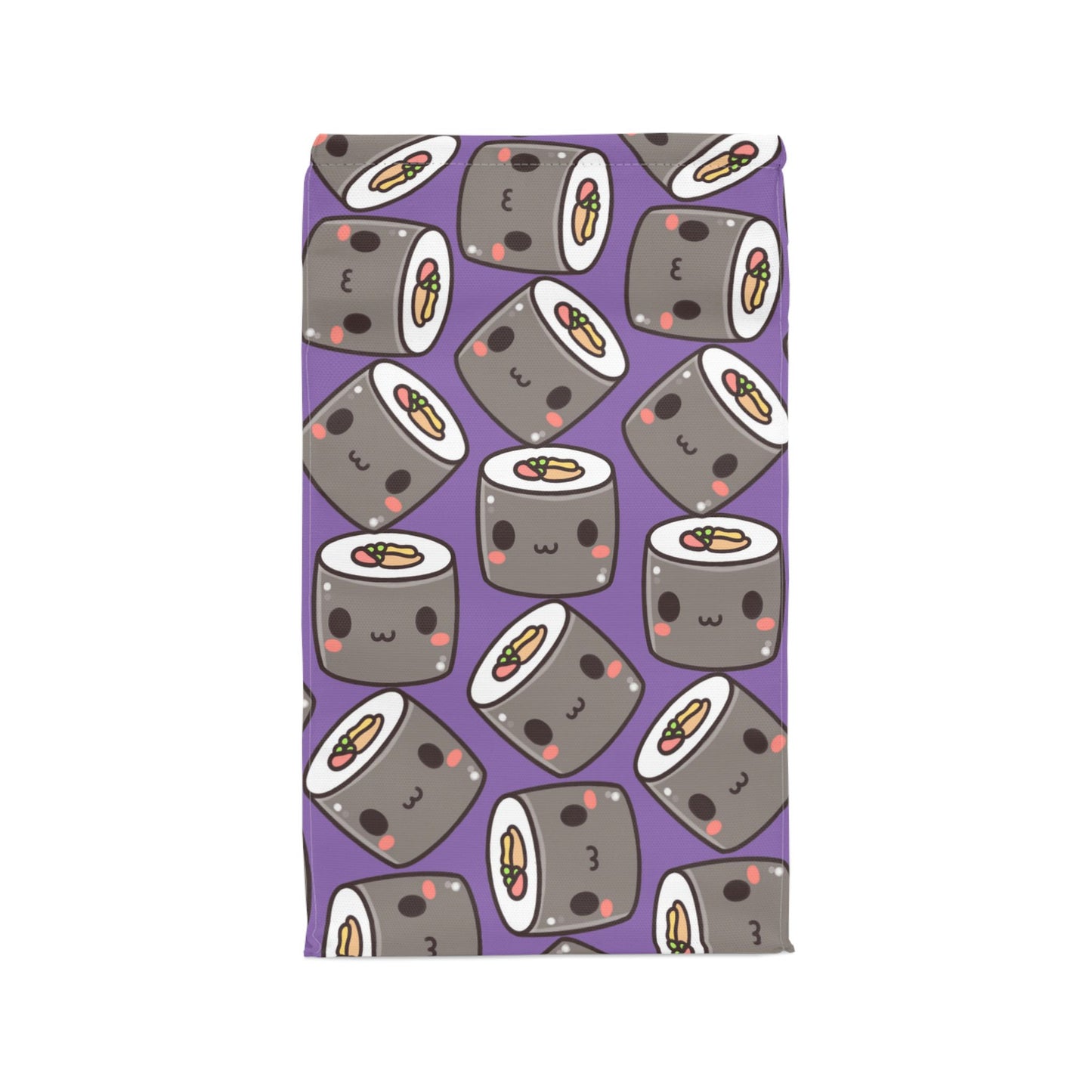 Cute Sushi Print Lunch Bag, Fun Foodie Accessory, Kids Backpack, Bento Bag