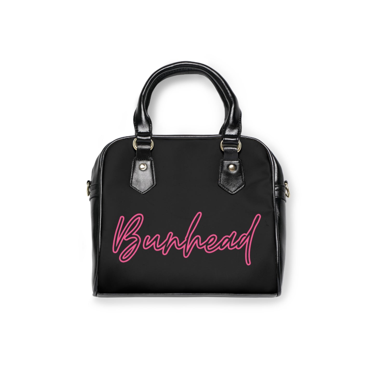Bunhead Shoulder Handbag, Stylish Laptop Bag, Trendy Purse