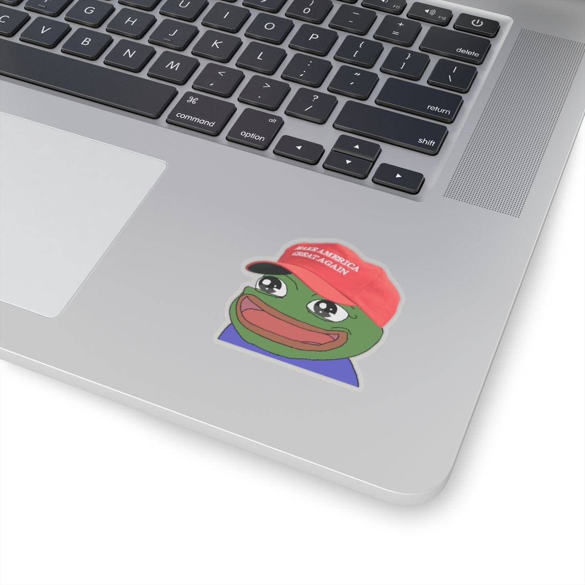 Political TRUMP Meme Frog Inspired Kiss-Cut Sticker