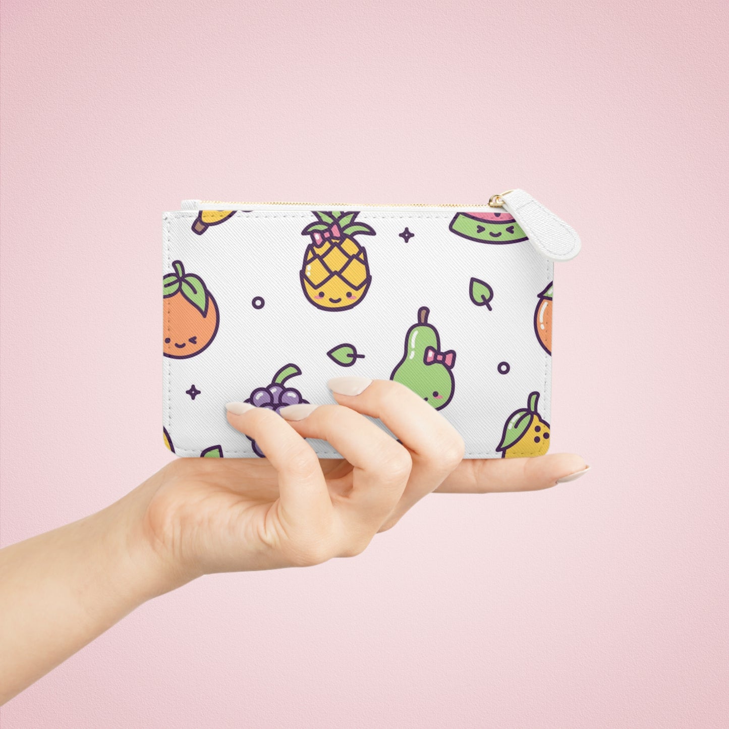 Cute Fruit Mini Clutch Bag, Fun Pouch for Kids, Novelty Wallet, Summer