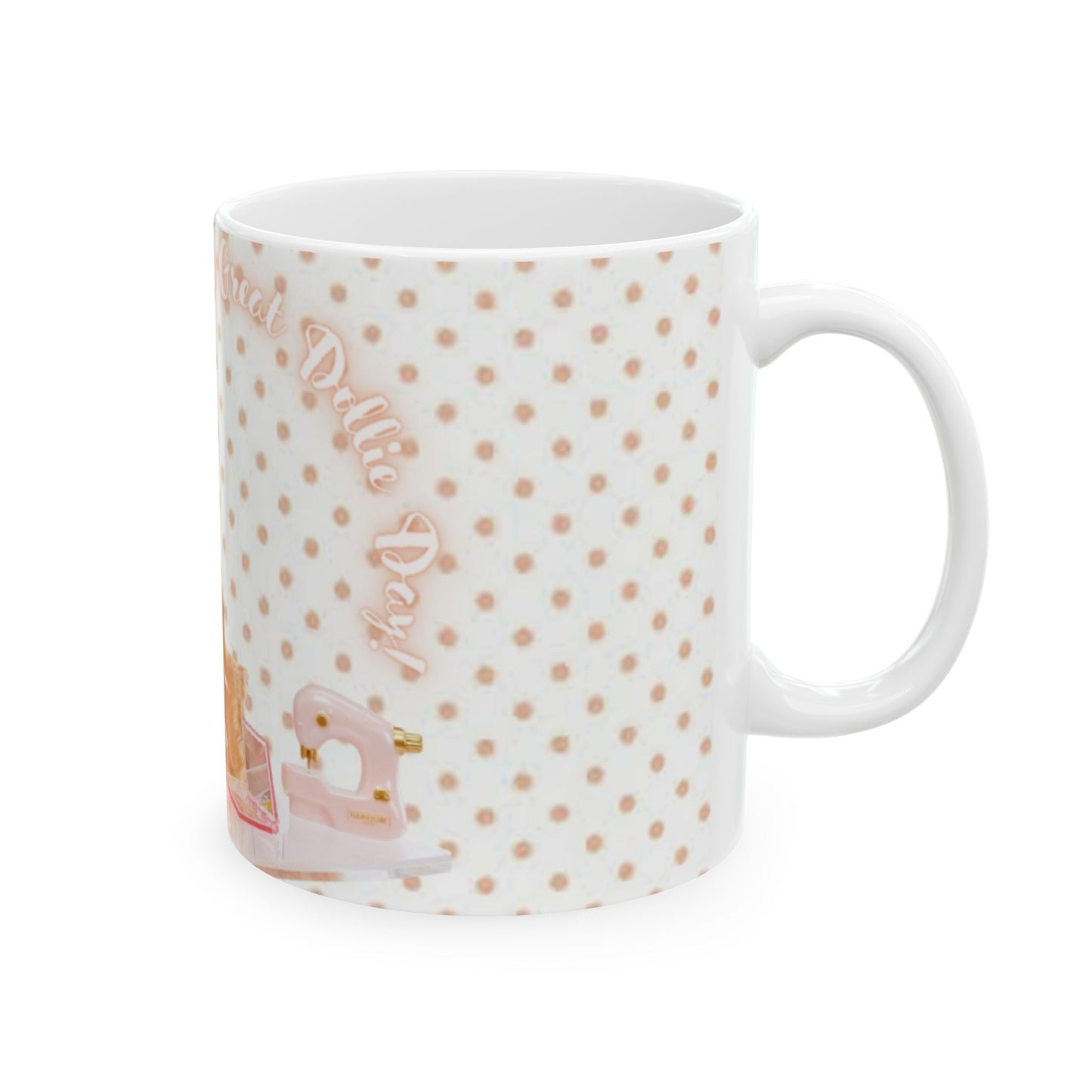 Rainbow High Doll Lover's Ceramic Mug, Perfect Gift for Doll Collectors, Cute