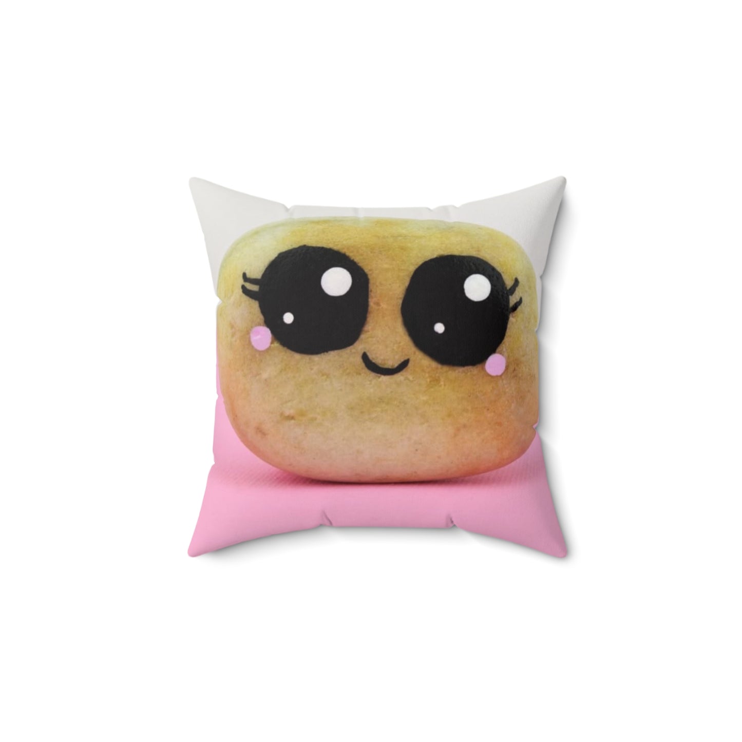Kawaii Pet Rock Faux Suede High Quality Pillow