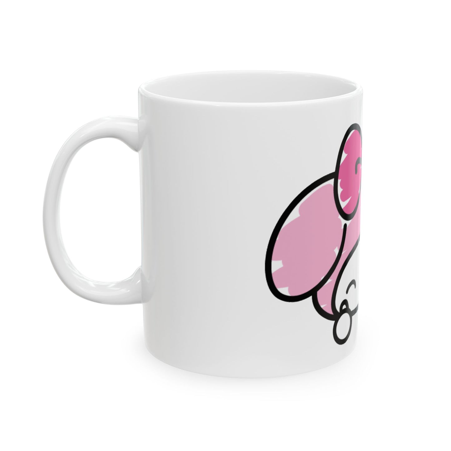 Cute My Melody Ceramic Mug | Kawaii Gift, Coffee Cup, Adorable Drinkware, Anime
