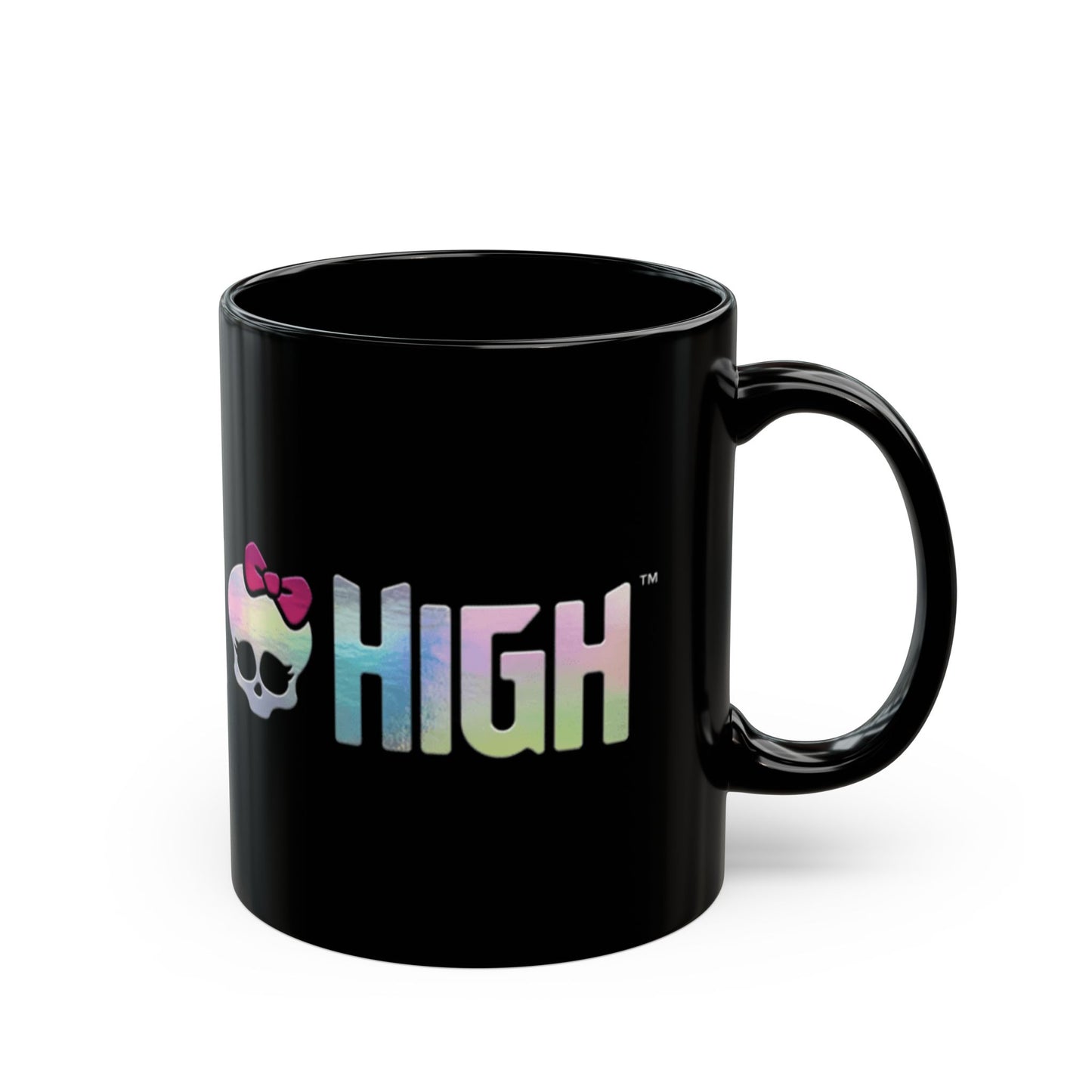 Monster High Black Mug, Fun Coffee Cup for Halloween, Unique Gift for