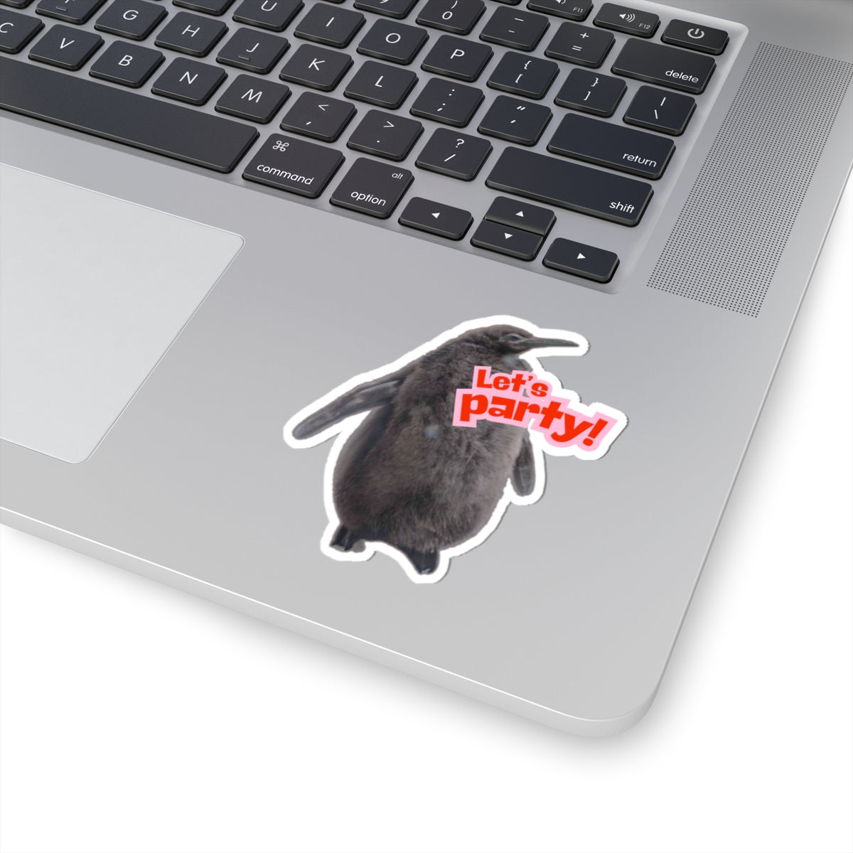 Fun Pesto the Penguin Party Stickers, Cute Animal Decor, Laptop Decal