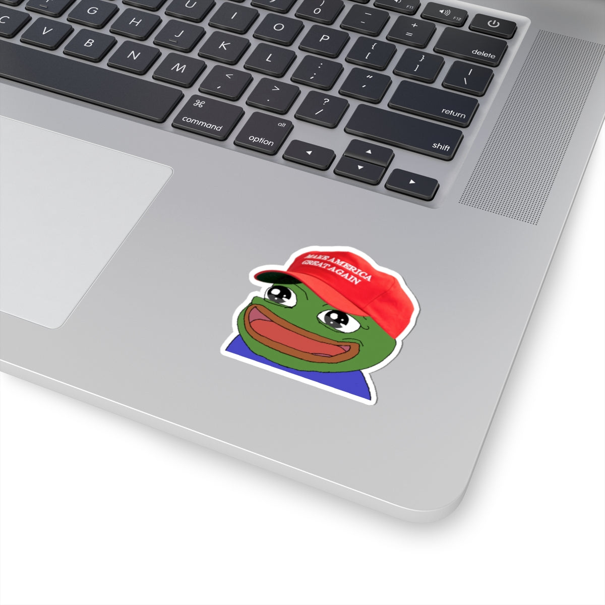 Political TRUMP Meme Frog Inspired Kiss-Cut Sticker