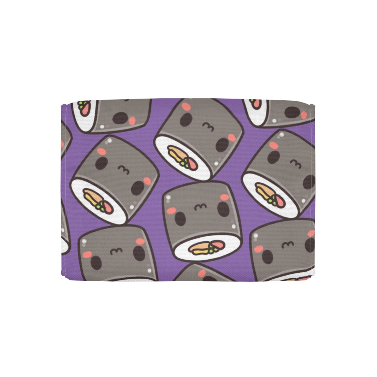 Cute Sushi Print Lunch Bag, Fun Foodie Accessory, Kids Backpack, Bento Bag