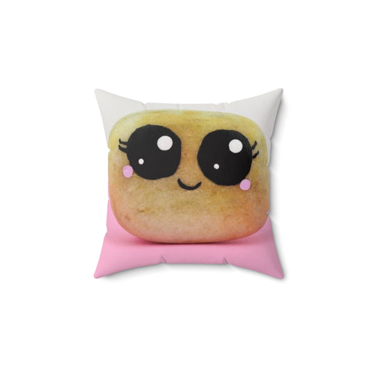 Kawaii Pet Rock Faux Suede High Quality Pillow