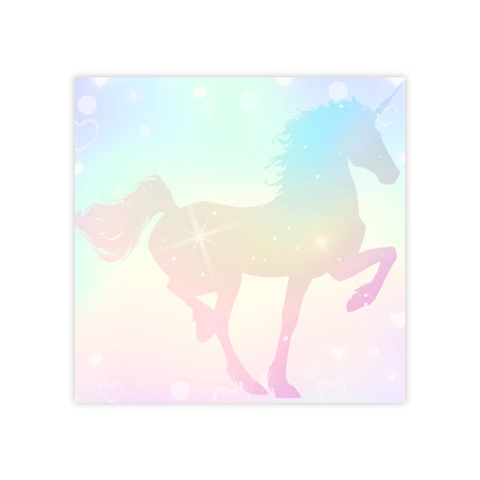 Magical Unicorn Post-it® Note Pads, Stationery for Teens, Cute Office Supplies,