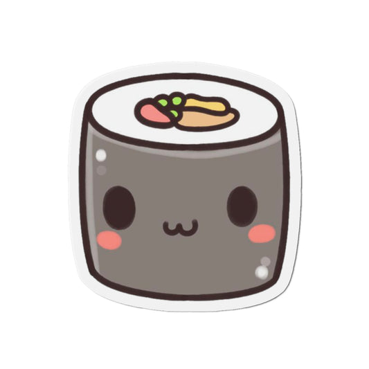 Cute Sushi Die-Cut Magnets, Kawaii Kitchen Decor, Gift for Food Lovers,
