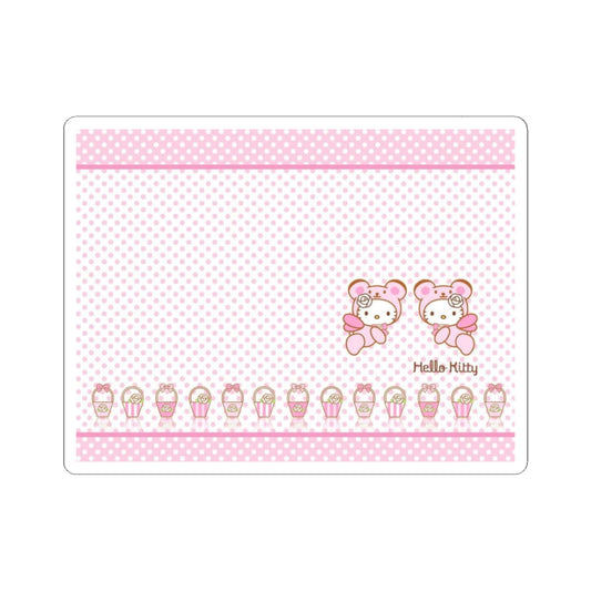 Cute Hello Kitty Kiss-Cut Stickers | Laptop Decor, Kawaii Gifts, Scrapbooking,