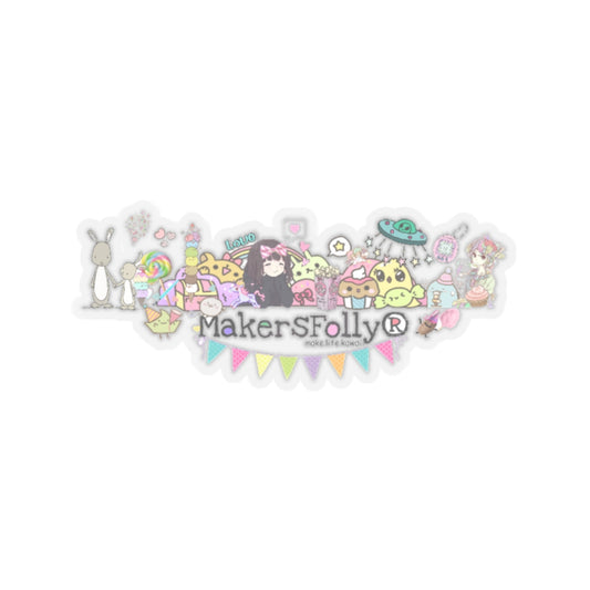 Premium Kiss-Cut MakersFolly Stickers